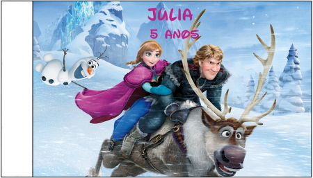 adesivo tubete Frozen